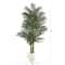 6ft. Golden Cane Artificial Palm Tree in White Planter